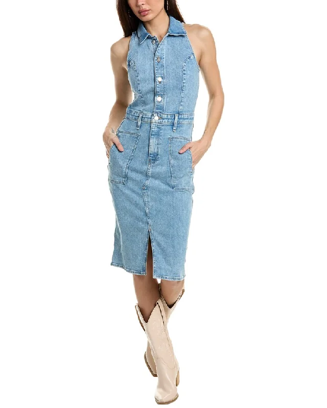 Super Bargain HUDSON Jeans Halter Utility Dress