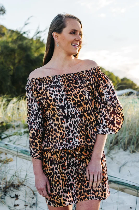 New Arrival Wing Dress "Leopard"