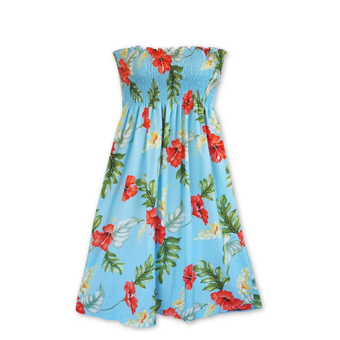 Limited Time Honeymoon Blue Moonkiss Hawaiian Dress
