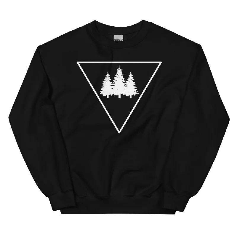 Unmissable Offer Dreieck und Bäume - Sweatshirt (Unisex)