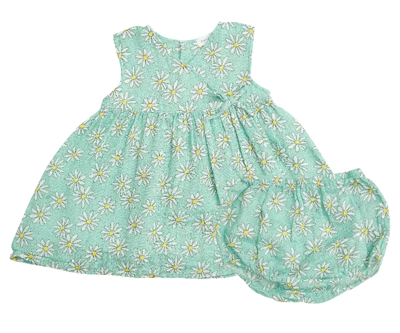 Price Smash Muslin Kimono Dress & Bloomer