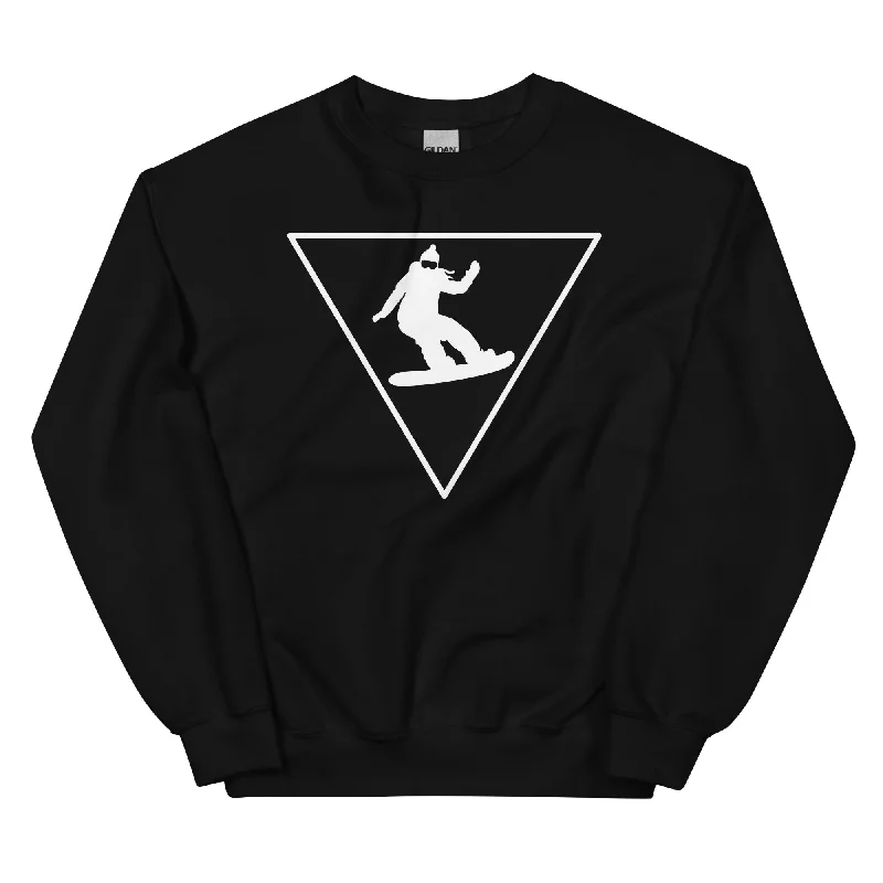Clearance Sale Dreieck und Snowboarding - Sweatshirt (Unisex)