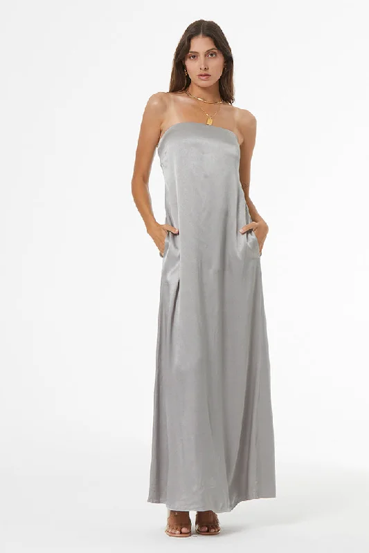 Time-Limited Offer Nula Dress // Silver
