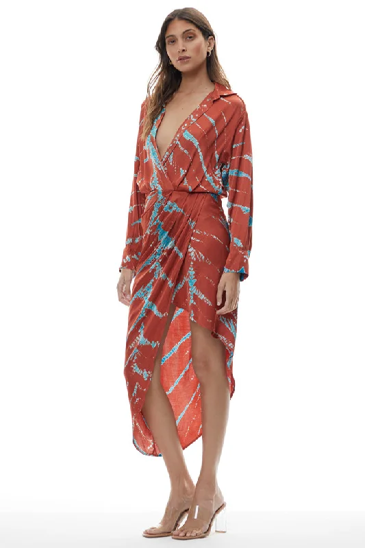 Limited Quantity Aimee Dress // Mud Savannah Wash
