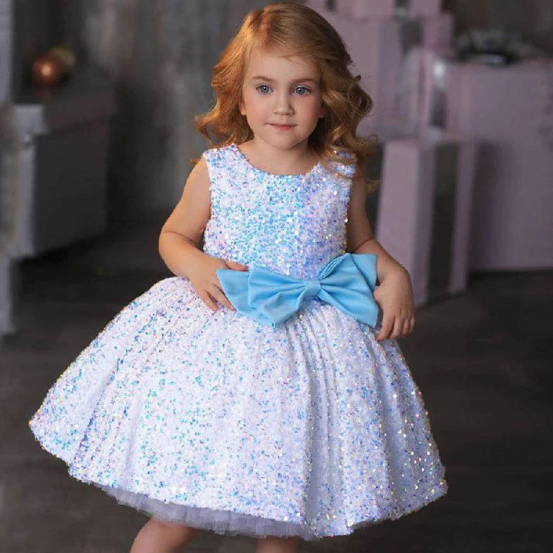 Midnight Madness Birthday & Communion Flower Girl Dress