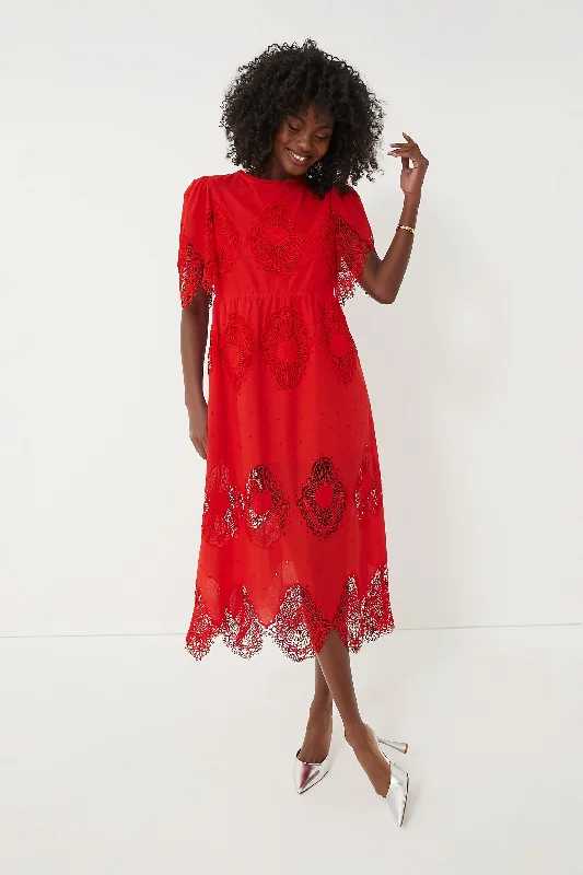 Sale Event Red Catalina Dress
