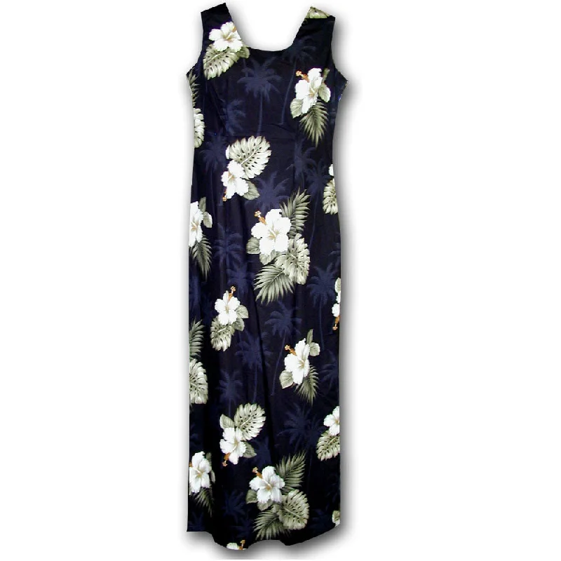 Weekend Flash Sale Kilauea Black Long Tank Dress