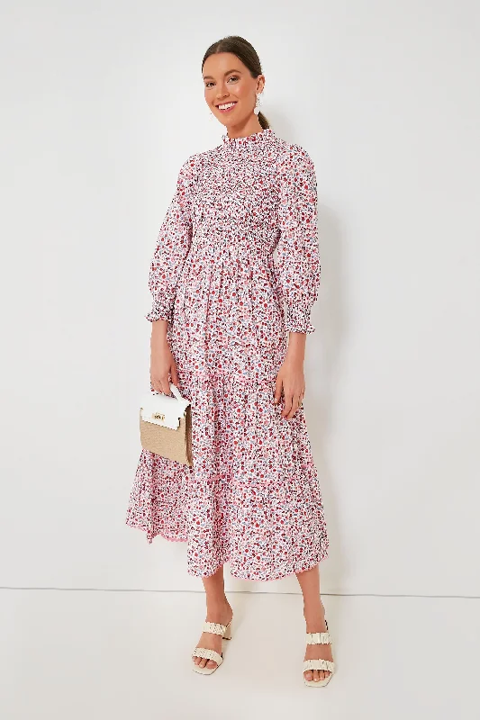 Limited Availability Scarlet Forest Isabel High Neck Dress