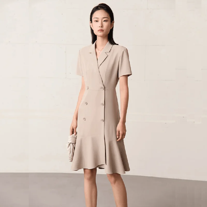 Don't Wait Minimalism Office Lady Dress for Women