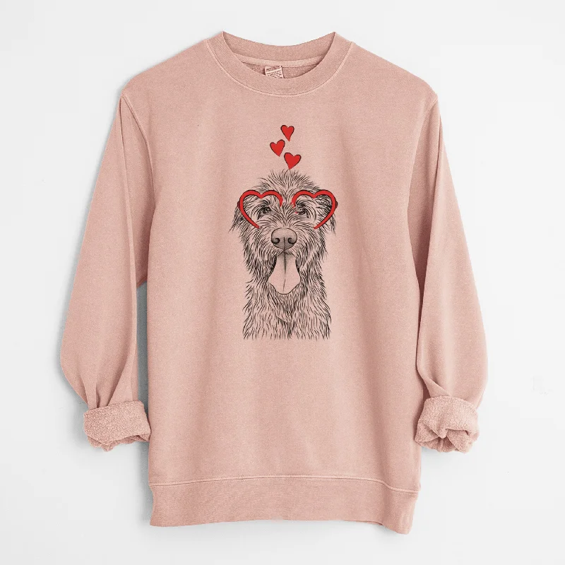 Exclusive Online Offer Valentine Sullivan the Irish Wolfhound - Unisex Pigment Dyed Crew Sweatshirt