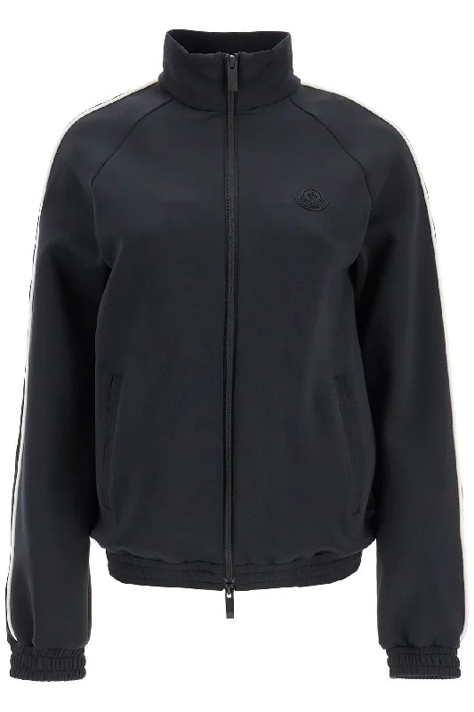 Year-End Clearance 'zip-up Sweatshirt In Scuba  - Black