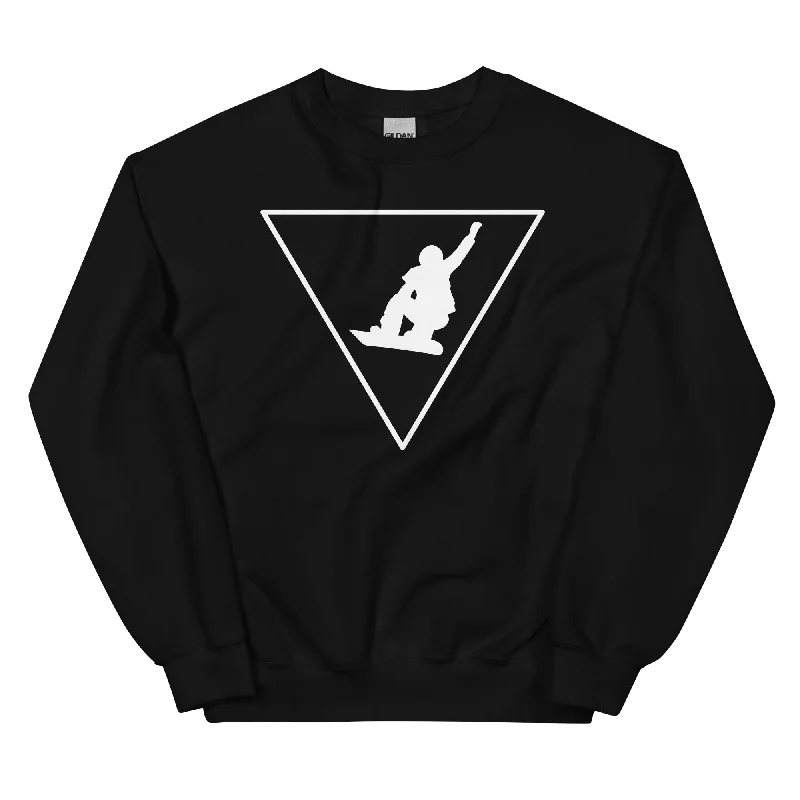 Flash Sale Dreieck und Snowboarding - Sweatshirt (Unisex)